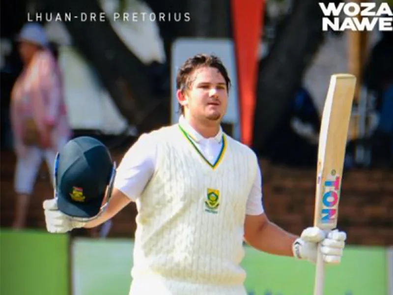 South Africa’s Lhuan-dre Pretorious Becomes Youngest Centurion with Record-Breaking 153 on Test Debut